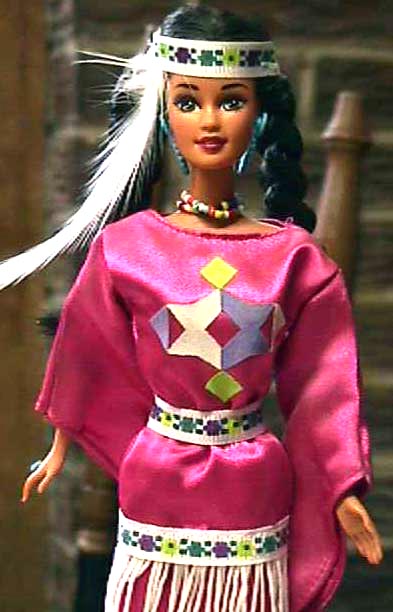native american barbie 1994