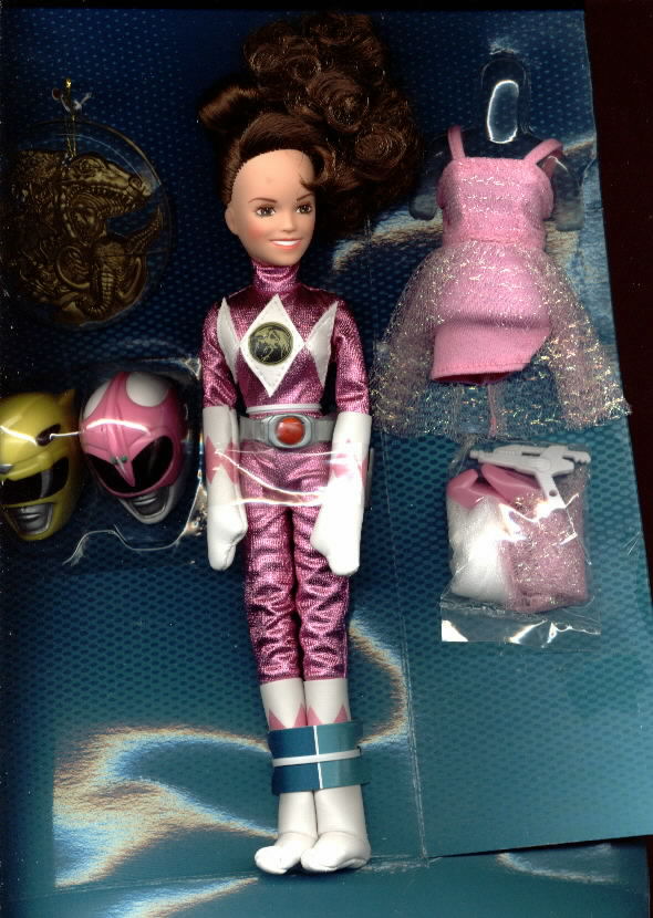 Ban Dai Mighty Morphin Power Rangers Yellow Ranger Aisha 1995